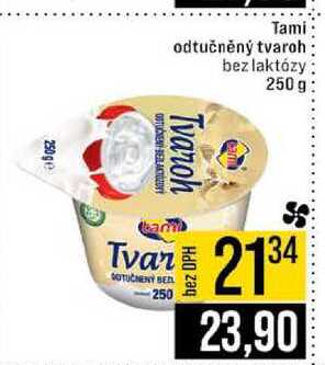 Tami odtučněný tvaroh bez laktózy 250 g 