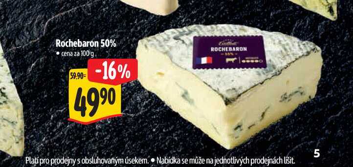 Rochebaron 50% 100 g