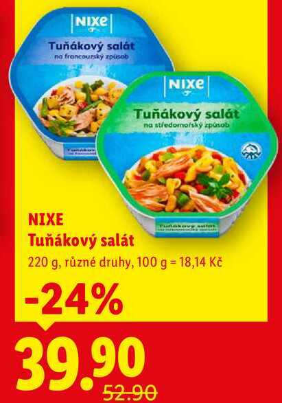 NIXE Tuňákový salát, 220 g