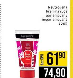 Neutrogena krém na ruce parfemovaný neparfemovaný 75 ml 