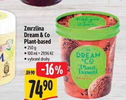 Zmrzlina Dream & Co Plant-based 250g