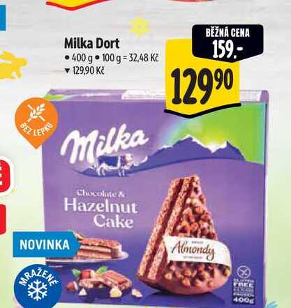   Milka Dort 400 g 