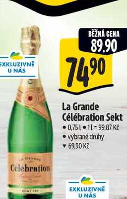  La Grande Célébration Sekt  0,75 l