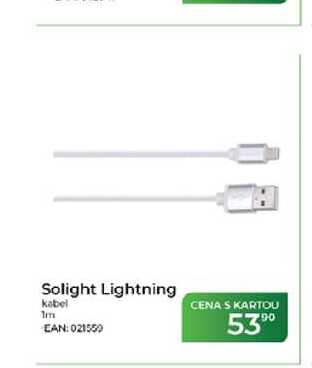 Solight Lightning kabel 1m