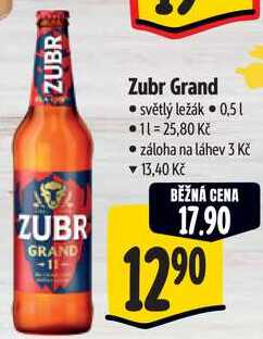 Zubr Grand, 0,5 l