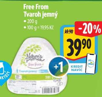 Free From Tvaroh jemný, 200 g
