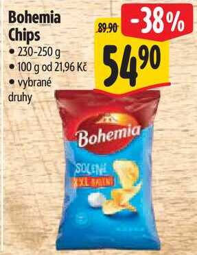 Bohemia Chips, 230-250 g 