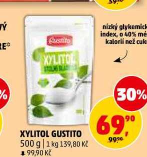 XYLITOL GUSTITO, 500 g 
