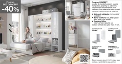 Program CONCEPT - vyklápěcí postel