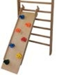 Skluzavka - s lezeckou stěnou 2v1 SCONTO Nábytek