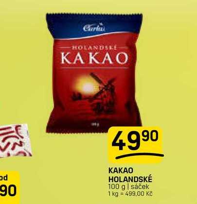KAKAO HOLANDSKÉ 100 g | sáček  