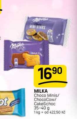 MILKA Choco Minis/ ChocoCow/ Cake&choc 35-40 g 