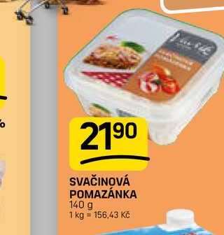 SVAČINOVÁ POMAZÁNKA 140 g 