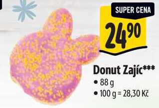 Donut Zajíc, 88 g