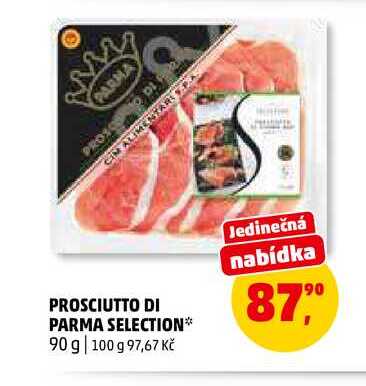 PROSCIUTTO DI PARMA SELECTION, 90 g 