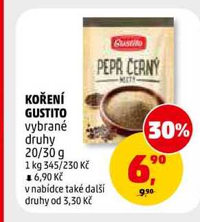 KOŘENÍ GUSTITO, 20 g
