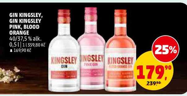 GIN KINGSLEY, 0,5 l
