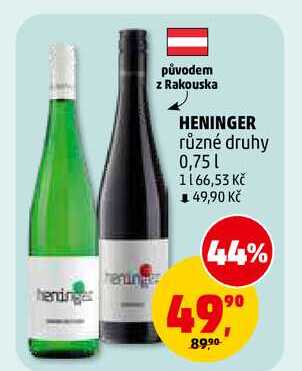 HENINGER, 0,75 l