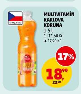 MULTIVITAMÍN KARLOVA KORUNA, 1,5 l