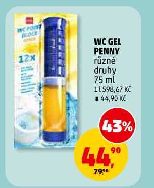 WC GEL PENNY, 75 ml
