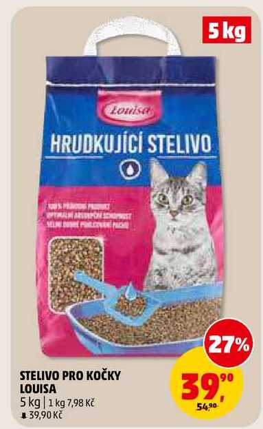 HRUDKUJÍCÍ STELIVO, 5 kg 