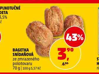 BAGETKA SNÍDAŇOVÁ, 70 g