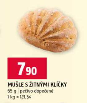 MUŠLE S ŽITNÝMI KLÍČKY 65 g