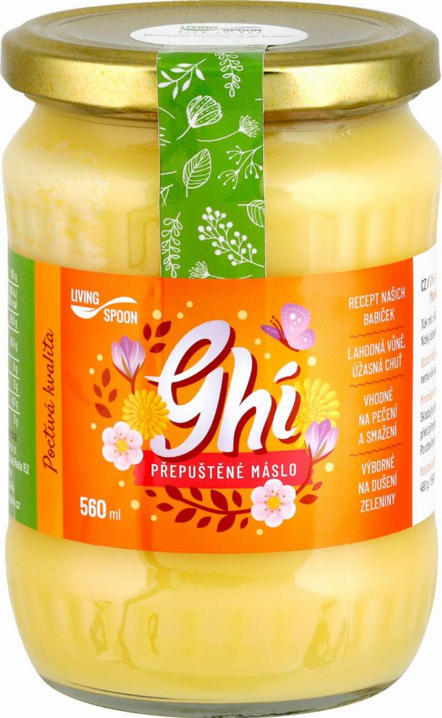 Living spoon GHÍ přepuštěné máslo v akci