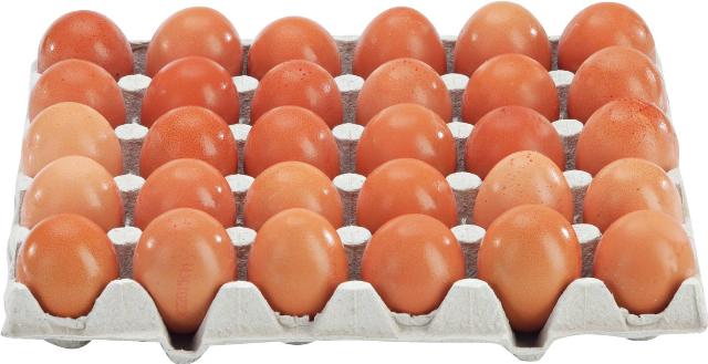 Čerstvá vejce podestýlková velikost M