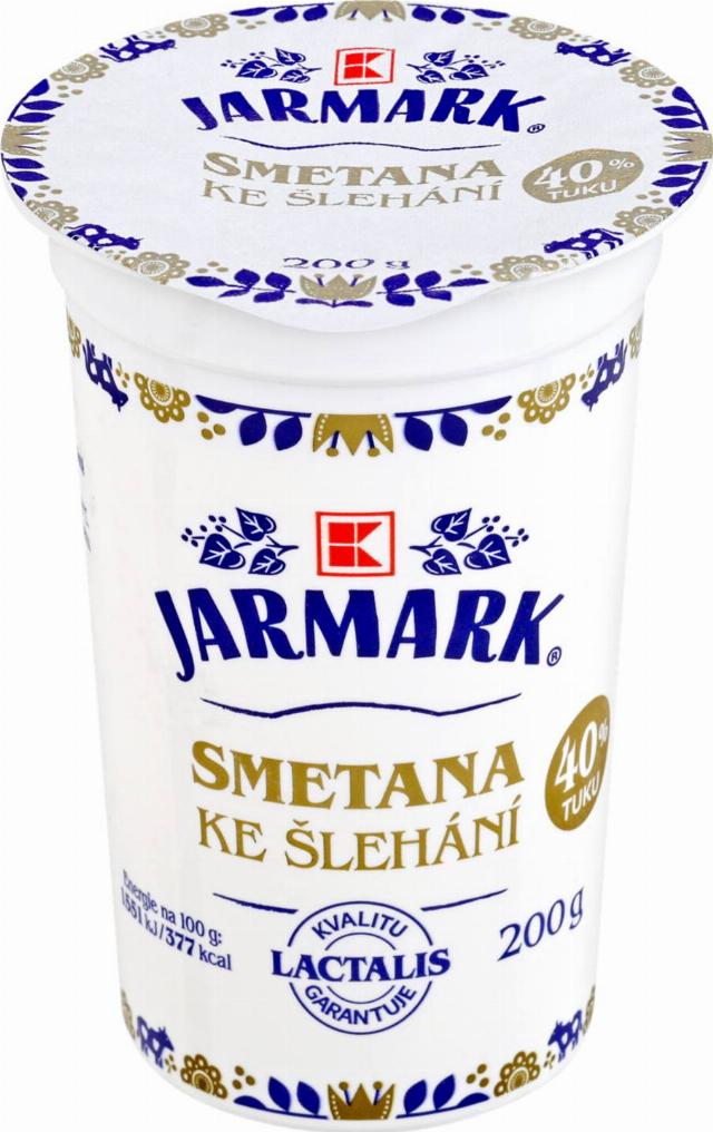 K- Jarmark smetana 40 %