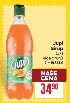 Jupí Sirup 0,7l