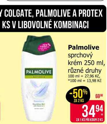 Palmolive sprchový krém 250 ml, různé druhy 