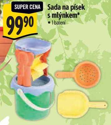 Sada na písek s mlýnkem