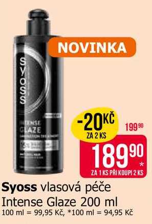 Syoss vlasová péče Intense Glaze 200 ml