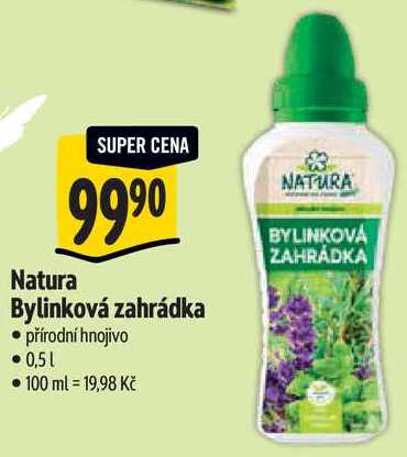 Natura Bylinková zahrádka, 0,5 l