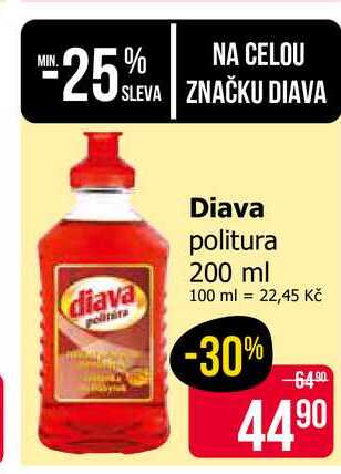 Diava politura 200 ml 