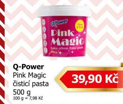 Q-Power Pink Magic čisticí pasta 500 g