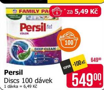  Persil Discs 100 dávek 