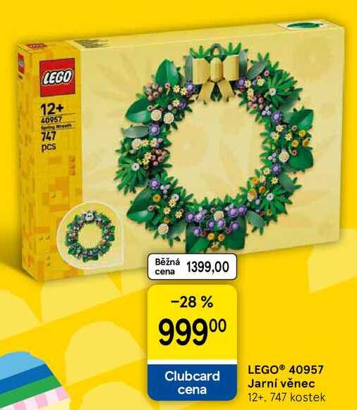 LEGO® 40957 Jarní věnec 12+, 747 kostek