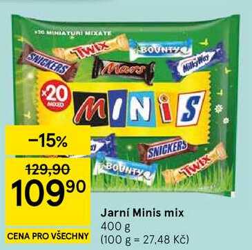 Jarní Minis mix, 400 g  