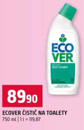 ECOVER ČISTIČ NA TOALETY 750 ml