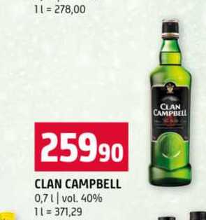 CLAN CAMPBELL 0,7 l