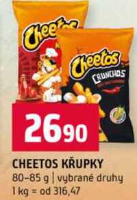 CHEETOS 80-85 g