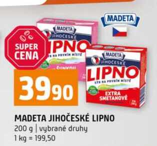 MADETA JIHOČESKÉ LIPNO 200 g