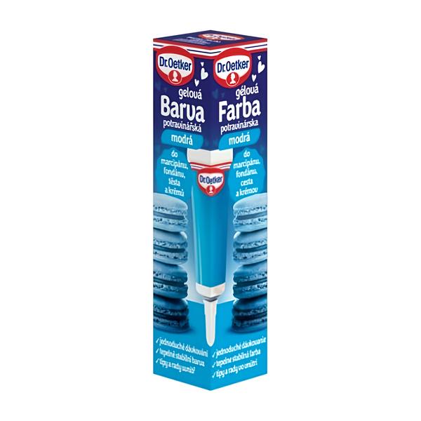 Dr. Oetker Barva potravinářská modrá gelová