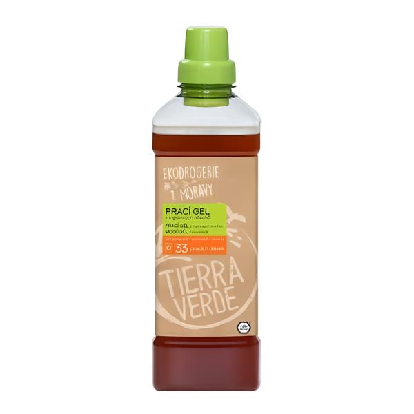 Tierra Verde Prací gel z mýdlových ořechů s BIO pomerančovou silicí (1 l)