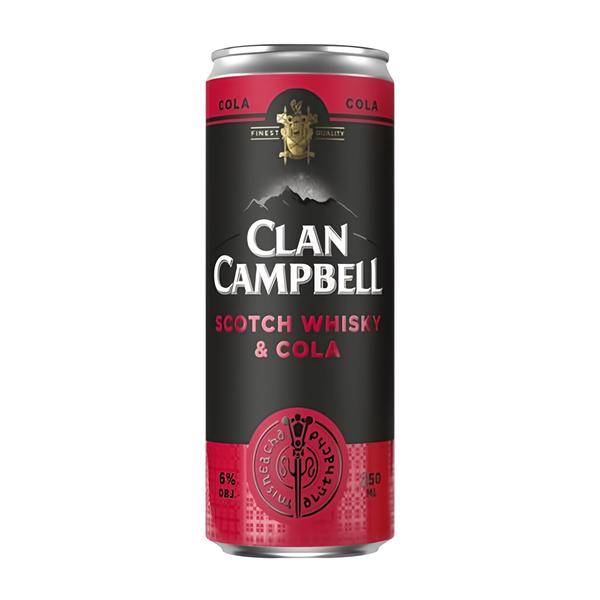 Clan Campbell W&Cola RTD (6%)