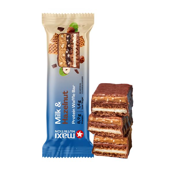Maxi Nutrition Waffle Protein Bar, Milk and hazelnut