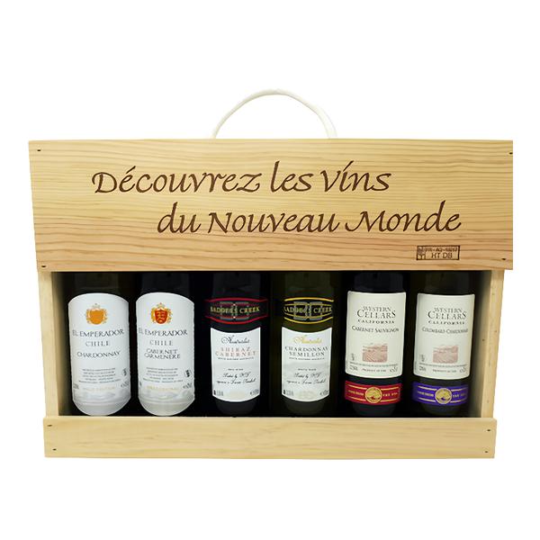 Les Grands Chais Malette Cap Monde 6x250ml (degustační dárkové balení)