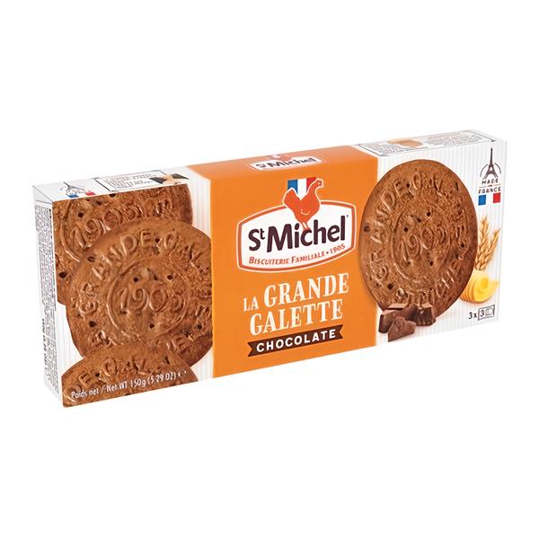 St.Michel Velké galetky s čokoládou